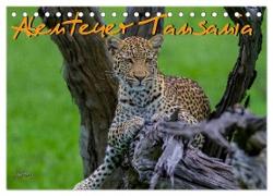 Abenteuer Tansania, Afrika (Tischkalender 2024 DIN A5 quer), CALVENDO Monatskalender