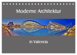 Moderne Architektur in Valencia (Tischkalender 2024 DIN A5 quer), CALVENDO Monatskalender