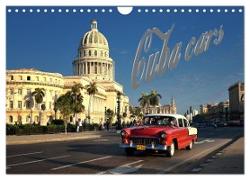 Cuba Cars (Wandkalender 2024 DIN A4 quer), CALVENDO Monatskalender