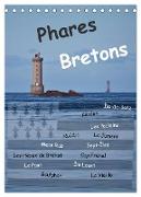 Phares Bretons (Tischkalender 2024 DIN A5 hoch), CALVENDO Monatskalender