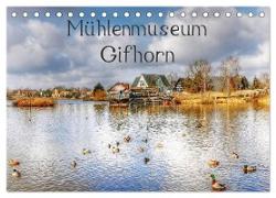 Mühlenmuseum Gifhorn (Tischkalender 2024 DIN A5 quer), CALVENDO Monatskalender
