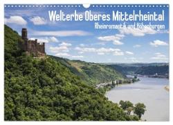 Welterbe Oberes Mittelrheintal (Wandkalender 2024 DIN A3 quer), CALVENDO Monatskalender