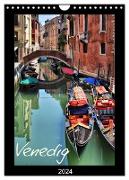 Venedig (Wandkalender 2024 DIN A4 hoch), CALVENDO Monatskalender