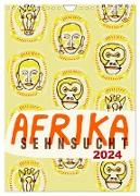 Afrika-Sehnsucht 2024 (Wandkalender 2024 DIN A4 hoch), CALVENDO Monatskalender
