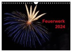 Feuerwerk (Wandkalender 2024 DIN A4 quer), CALVENDO Monatskalender