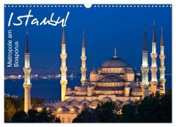 Istanbul - Metropole am Bosporus (Wandkalender 2024 DIN A3 quer), CALVENDO Monatskalender
