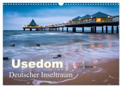 Usedom - Deutscher Inseltraum (Wandkalender 2024 DIN A3 quer), CALVENDO Monatskalender