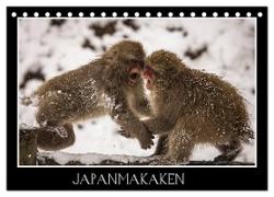 Japanmakaken (Tischkalender 2024 DIN A5 quer), CALVENDO Monatskalender