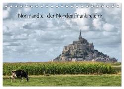 Normandie - der Norden Frankreichs (Tischkalender 2024 DIN A5 quer), CALVENDO Monatskalender