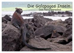 Die Galapagos Inseln - Das Naturparadies (Tischkalender 2024 DIN A5 quer), CALVENDO Monatskalender