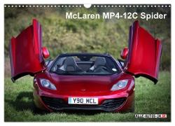 McLaren MP4-12C Spider (Wandkalender 2024 DIN A3 quer), CALVENDO Monatskalender