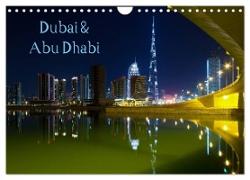 Dubai und Abu Dhabi 2024 (Wandkalender 2024 DIN A4 quer), CALVENDO Monatskalender