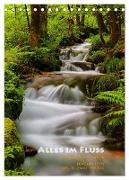Alles im Fluss - Schwarzwaldwasser (Tischkalender 2024 DIN A5 hoch), CALVENDO Monatskalender