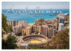 Andalusien - die Wiege vieler spanischer Traditione (Tischkalender 2024 DIN A5 quer), CALVENDO Monatskalender