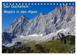 Der Dachstein - Massiv in den Alpen (Tischkalender 2024 DIN A5 quer), CALVENDO Monatskalender