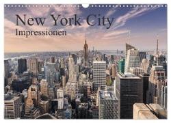 New York City Impressionen (Wandkalender 2024 DIN A3 quer), CALVENDO Monatskalender