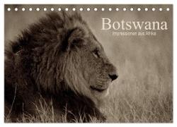 Botswana ¿ Impressionen aus Afrika (Tischkalender 2024 DIN A5 quer), CALVENDO Monatskalender