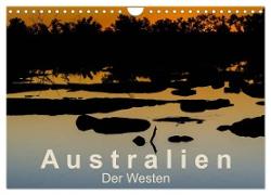 Australien - Der Westen (Wandkalender 2024 DIN A4 quer), CALVENDO Monatskalender