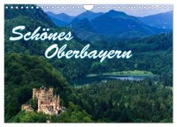 Schönes Oberbayern (Wandkalender 2024 DIN A4 quer), CALVENDO Monatskalender