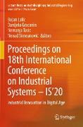 Proceedings on 18th International Conference on Industrial Systems ¿ IS¿20