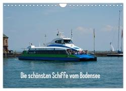 Die schönsten Schiffe vom Bodensee (Wandkalender 2024 DIN A4 quer), CALVENDO Monatskalender
