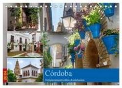 Córdoba -Temperamentvolles Andalusien (Tischkalender 2024 DIN A5 quer), CALVENDO Monatskalender