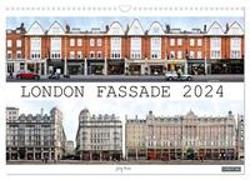 London Fassade 2024 (Wandkalender 2024 DIN A3 quer), CALVENDO Monatskalender
