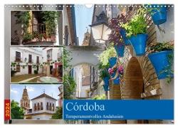 Córdoba -Temperamentvolles Andalusien (Wandkalender 2024 DIN A3 quer), CALVENDO Monatskalender