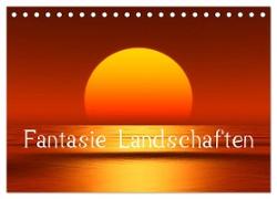 Fantasie Landschaften (Tischkalender 2024 DIN A5 quer), CALVENDO Monatskalender
