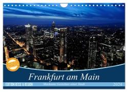 Frankfurt am Main (Wandkalender 2024 DIN A4 quer), CALVENDO Monatskalender