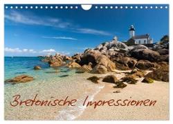 Bretonische Impressionen (Wandkalender 2024 DIN A4 quer), CALVENDO Monatskalender