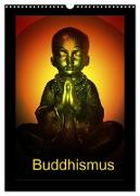 Buddhismus (Wandkalender 2024 DIN A3 hoch), CALVENDO Monatskalender