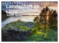 Landschaft im Licht (Tischkalender 2024 DIN A5 quer), CALVENDO Monatskalender