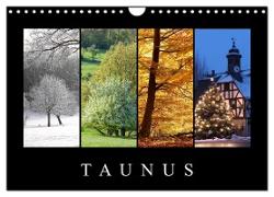 Taunus (Wandkalender 2024 DIN A4 quer), CALVENDO Monatskalender