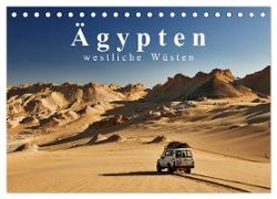 Ägypten ¿ westliche Wüsten (Tischkalender 2024 DIN A5 quer), CALVENDO Monatskalender