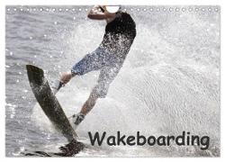 Wakeboarding / CH-Version (Wandkalender 2024 DIN A4 quer), CALVENDO Monatskalender