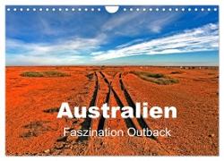 Australien - Faszination Outback (Wandkalender 2024 DIN A4 quer), CALVENDO Monatskalender