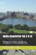 Dediu Newsletter Vol 2 N 10: Monthly news, reviews, comments and suggestions for a better and wiser world