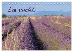 Lavendel (Tischkalender 2024 DIN A5 quer), CALVENDO Monatskalender