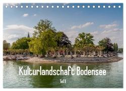 Kulturlandschaft Bodensee - Teil II (Tischkalender 2024 DIN A5 quer), CALVENDO Monatskalender