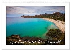 Korsika - Insel der Schönheit (Wandkalender 2024 DIN A2 quer), CALVENDO Monatskalender