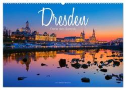 Dresden - Perle des Barock (Wandkalender 2024 DIN A2 quer), CALVENDO Monatskalender