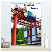 Freizeitparkmomente / Planer (hochwertiger Premium Wandkalender 2024 DIN A2 hoch), Kunstdruck in Hochglanz