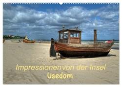 Impressionen von der Insel Usedom (Wandkalender 2024 DIN A2 quer), CALVENDO Monatskalender