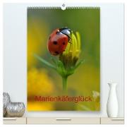 Marienkäferglück (hochwertiger Premium Wandkalender 2024 DIN A2 hoch), Kunstdruck in Hochglanz
