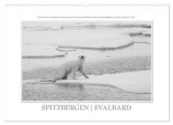 Spitzbergen Svalbard (Wandkalender 2024 DIN A2 quer), CALVENDO Monatskalender