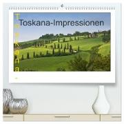 Toskana-Impressionen (hochwertiger Premium Wandkalender 2024 DIN A2 quer), Kunstdruck in Hochglanz