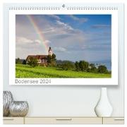 Bodensee 2024 (hochwertiger Premium Wandkalender 2024 DIN A2 quer), Kunstdruck in Hochglanz