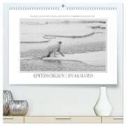 Spitzbergen Svalbard (hochwertiger Premium Wandkalender 2024 DIN A2 quer), Kunstdruck in Hochglanz