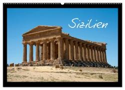 Sizilien (Wandkalender 2024 DIN A2 quer), CALVENDO Monatskalender